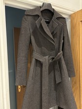 Cappotto donna lana marrone