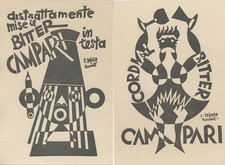 Futurismo lotto Di 4 stampe