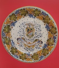 Piatto Da Parata 54cm Maioliche D'Arte  DERUTA