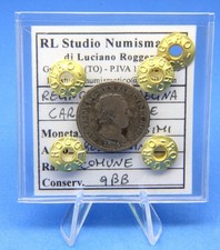 LA024-REGNO DI SARDEGNA - C. Felice - 50 Cent. 1825 TO