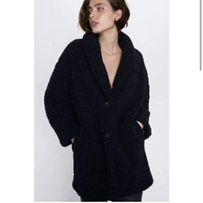 Cappotto Zara finto shearling