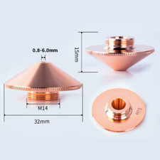 Ugelli taglio laser D32 singoli/doppi per Raytools BT220 BM114 testa taglio laser