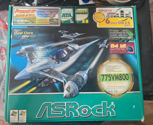 Scheda madre asrock 775vm800 - scheda,