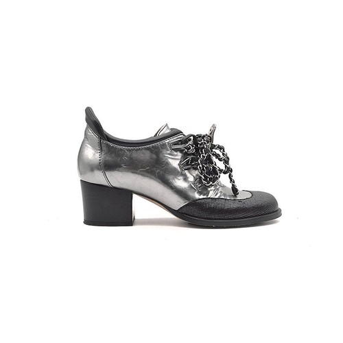 Chanel chain lace derby - chain,