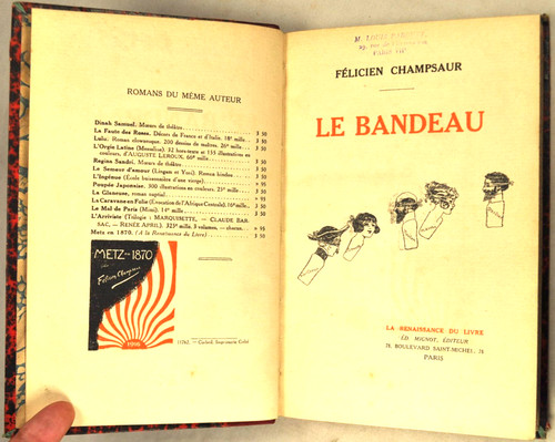 Champsaur bandeau 1916 - champsaur,