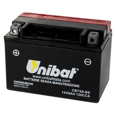 BATTERIA MOTO UNIBAT CBTX9BS