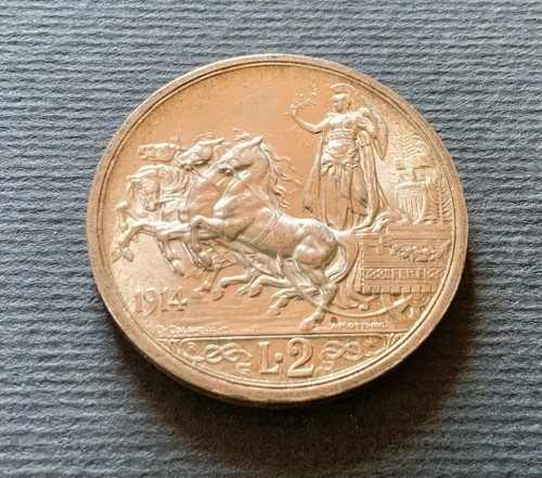 Italia regno lire 1914 - italia,