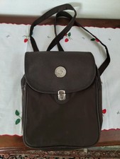 Zaino zainetto samsonite vintage tela e cuoio dimensioni 30x20x10