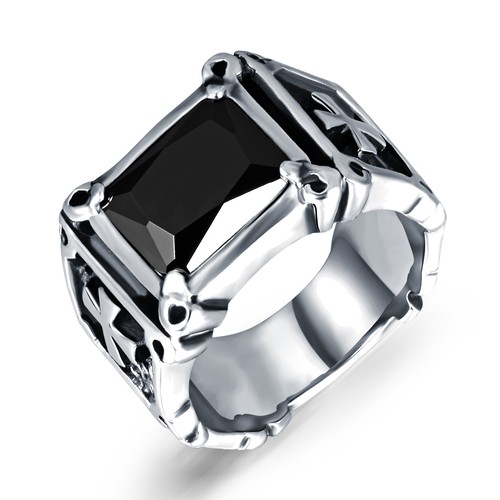Anello croce uomo - croce,