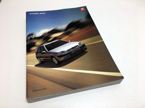 Brochure citroen saxo 2002 - brochure,