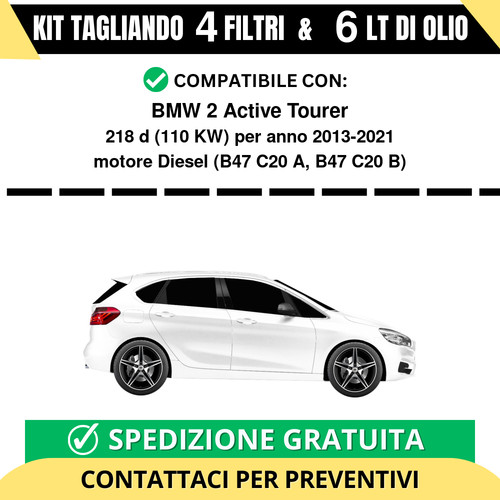 Tagliando per bmw active - tagliando,