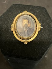 Spilla dagherrotipo girevole