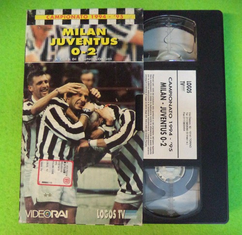 Vhs film milan juventus - milan, 0-2