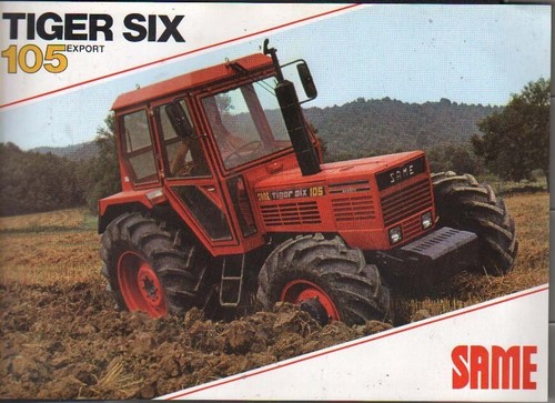 Scheda brochure trattore same - brochure,