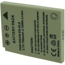 Batterie pour NIKON COOLPIX S6
