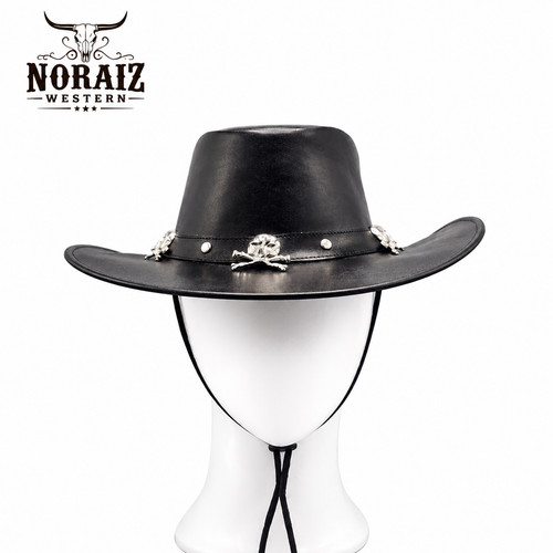 Cappello cowboy nero - cappello, fatto