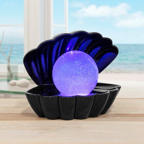 Lampada notturna glitter - notturna, perla