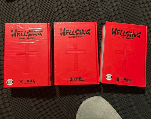 Lotto manga hellsing deluxe - manga,