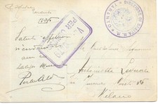 DIREZIONE DI SANITA' MARINA MILITARE DI TARANTO - REGIO OSPEDALE TARANTO - 1916