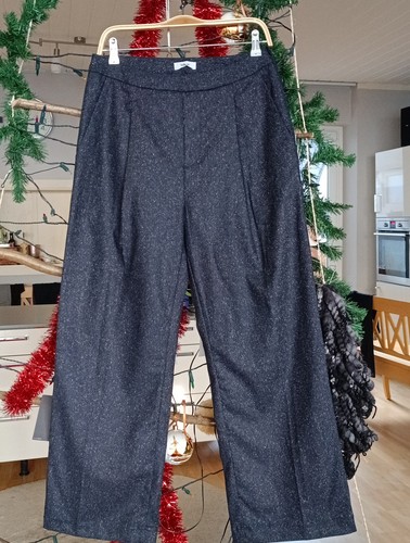 Lana lana seta pantaloni