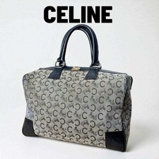 【CELINE】C Macadam Boston Borsa Borsetta Donna Casual Usata dal Giappone