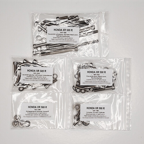 Honda 500 1981 1982 kit - honda,