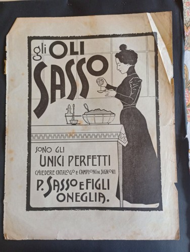 Grande rara pubblicità - pubblicità, olio