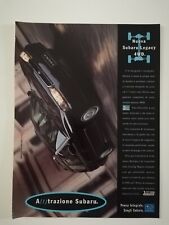 Clipping Pubblicità Advertising 1995 SUBARU LEGACY 4WD Attrazione Subaru