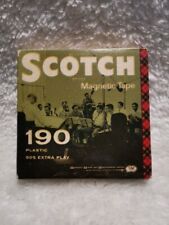 Scotch Magnetic Tape Nastro Magnetico Bobina Magnetofono No. 190-4 400 Feet 3M