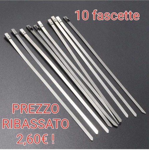 Fascette acciaio inox - 10,
