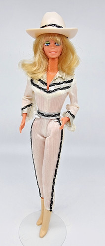 Barbie western winking 1980 - barbie,