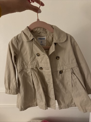 Cappotto trench bambina