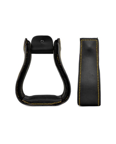 Lakota staffe western cuoio - staffe,