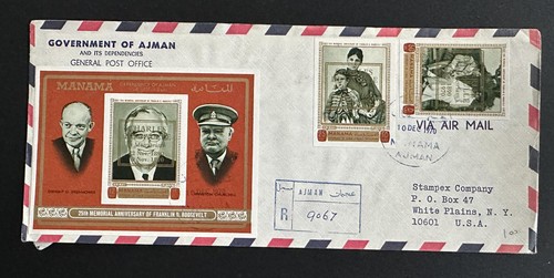Lettera raccomandata ajman - lettera,