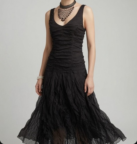 Vestito elegante misto seta