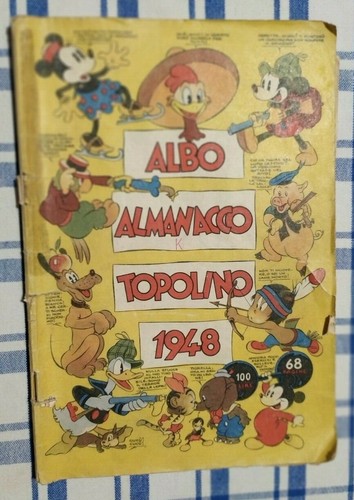 Albo oro almanacco topolino - albo, d'oro