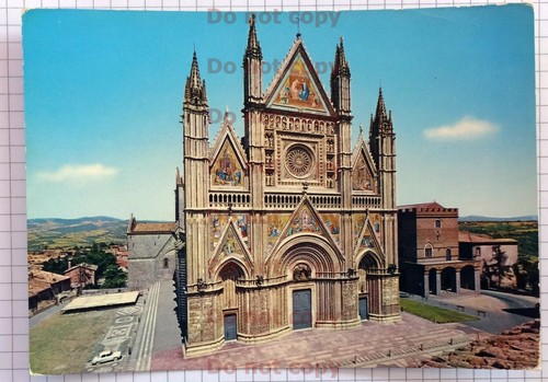 Cartolina umbria orvieto - umbria,