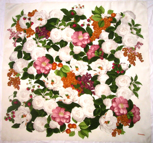 Chanel foulard soie - chanel, en
