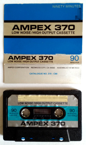 Ampex 370 musicassetta 90 - mc,