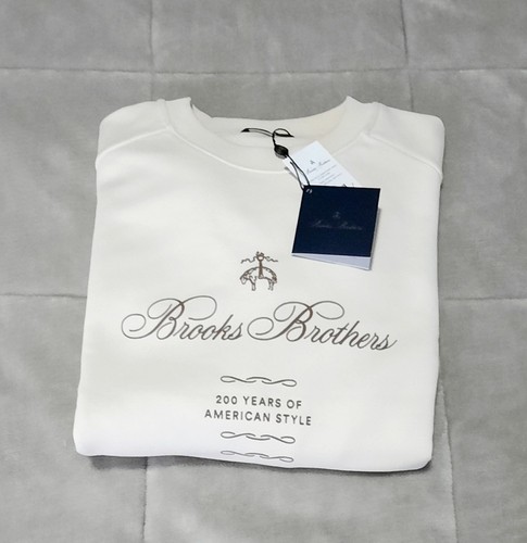 Felpa uomo brooks - brothers, tg