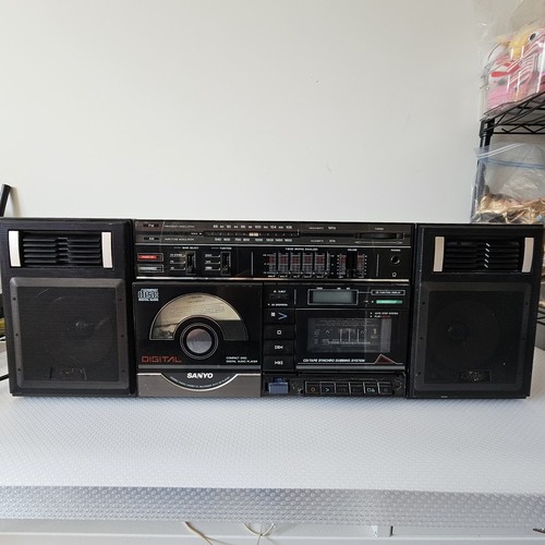 Vintage sanyo mcd200 - sanyo, boombox
