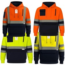 Felpa con cappuccio Hi Vis