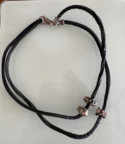 Trollbeads collana pelle - trollbeads,