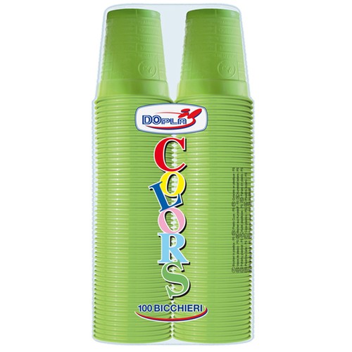Dopla bicchiere verde - , acido
