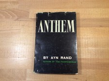 Anthem, Ayn Rand, RARE 1953