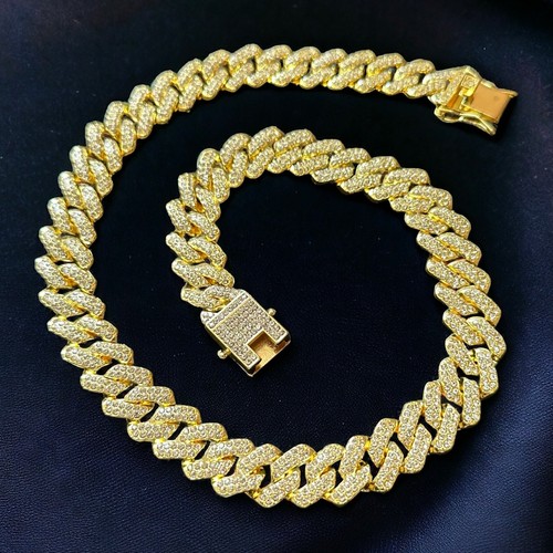 Collana catena maglia cubana