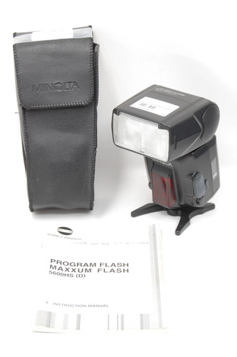 Flash minolta maxxum 5600hs - minolta,