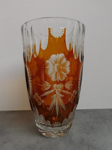 Grande vaso rossa cristallo - grande,
