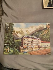 GRESSONEY AOSTA - Grand Hotel Busca Thedy illustrata 1930-40