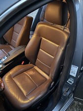 Mercedes W212 Classe E 250 CDI Interno In Pelle Totale Marrone Con Pannelli